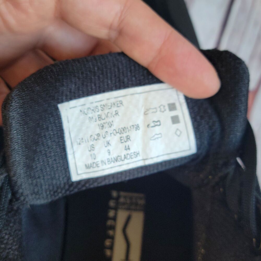 5.11 Tactical Norris Sneakers Black 10 High Top Mens Suede Upper Law Police - Picture 5 of 7